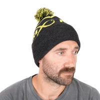Matrix Lime & Grey Bobble Hat